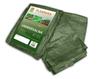 Lona Reforzada Verde 90G 8 X 12M Bradas