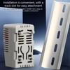 Multifunctional Thermostat for Heating and Cooling Systems Adjustable 0-60℃ with DIN Rail Mount and Flame Retardant Plastic