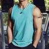 Men's Sleeveless Athletic Training Vest - Quick-Drying, Trendy Top for Fitness, Basketball, Running, and Hurdles