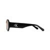 Calvin Klein Retro Narrow Frame Fashion Street Irregular Shape Sunglasses Unisex sunglasses Black CKJ22633SLB
