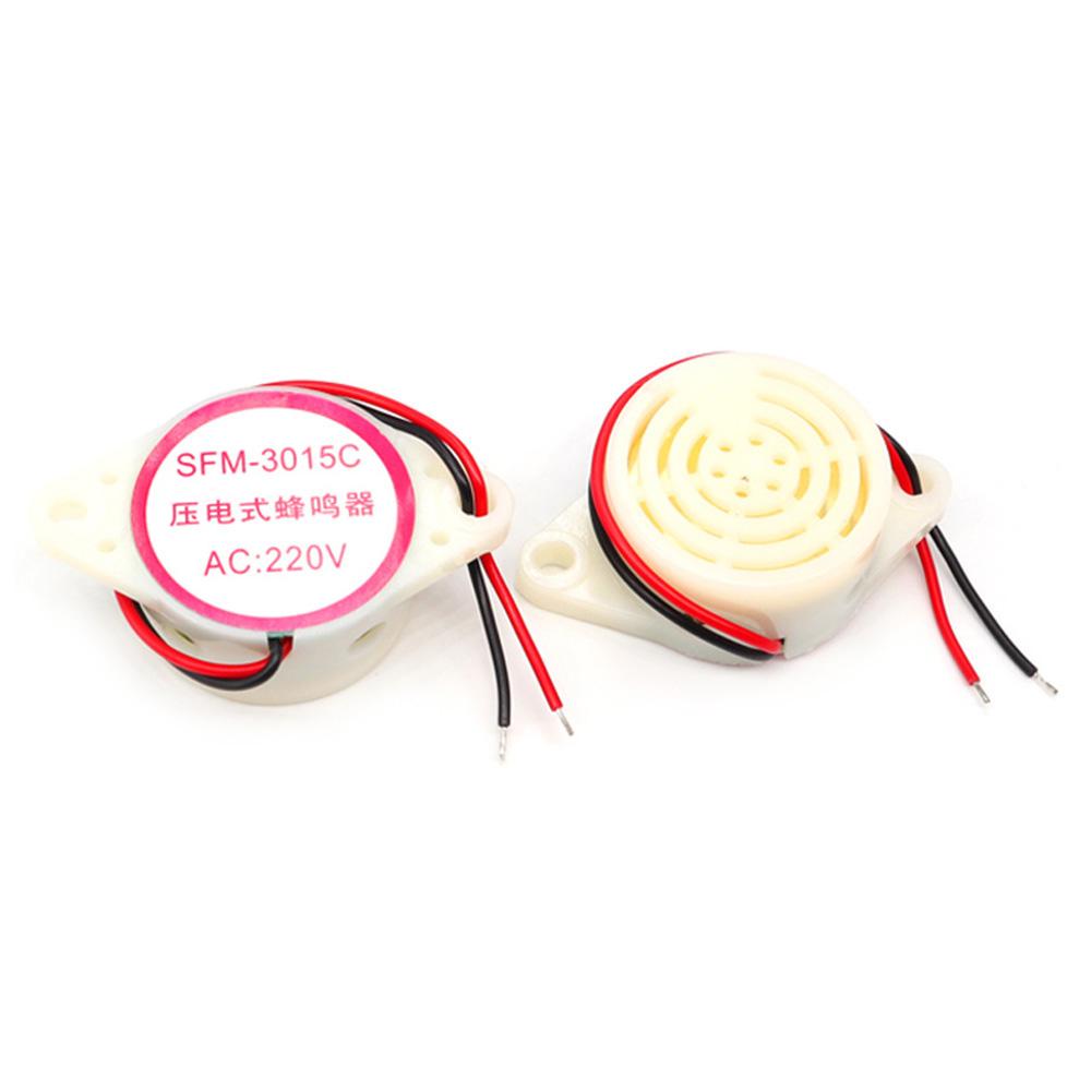 SFM-27 Alarm High-decibel AC 220V Electronic Buzzer Beep Alarm Intermittent Continuous Beep Buzzer Alarm Electronic Beep белый