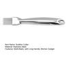 Stainless Steel Green Onion Slicer Multi-Blade Herb Scallion Cutter Shredder with Long Handle Vegetable Chopper Garlic Shredding Tools Kitchen Gadget