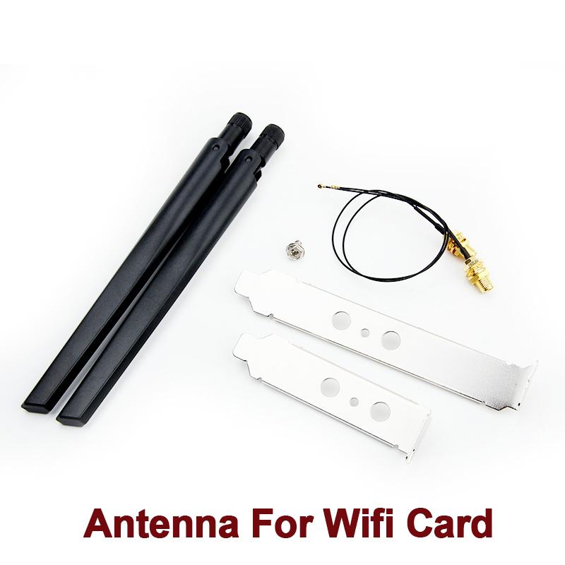 WiFi-Adapter für PC-Desktop 7265NGW 1200 Mbit/s Bluetooth 4.2 M.2 Desktop-Kit 802.11AC Dualband 2,4G 5G Drahtlose Karte für PC