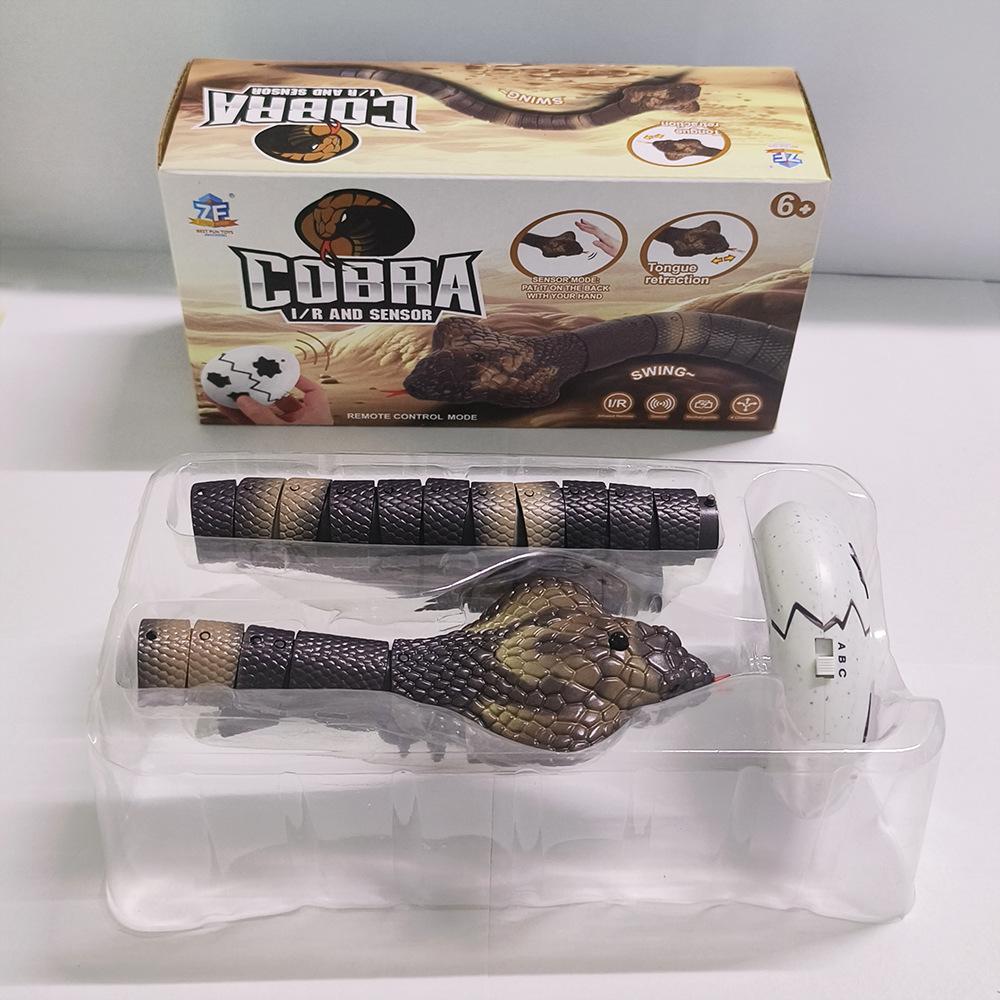 1Pc New Dual-mode Remote Control Induction Cobra, Simulated Animal Model To Amuse Cats, Dogs, Pet Toys