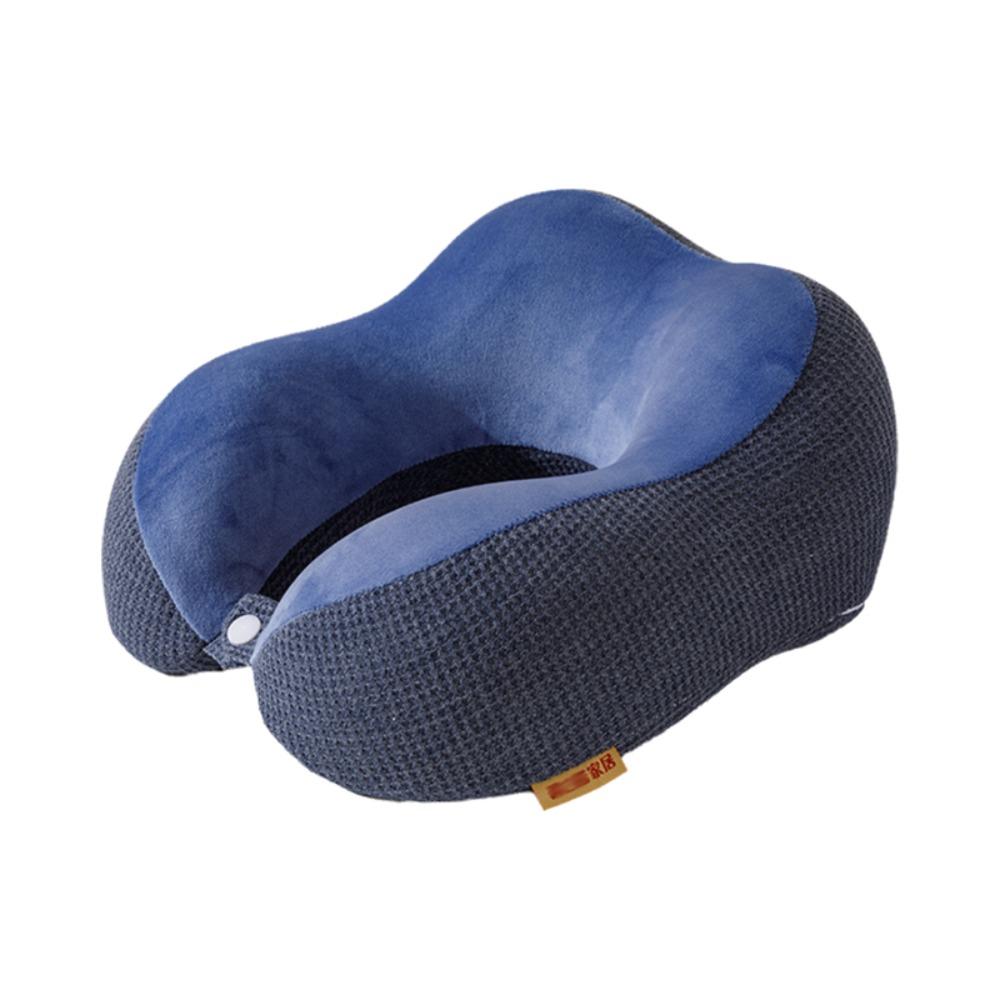 

Съемная подушка для шеи Подушка для путешествий с медленным восстановлением Прочная поддержка шеи Самолет темно-синий