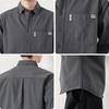 Mark Fairwhale Men's Casual Loose-Fit Cotton Utility Shirt Jacket