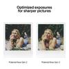 POLAROID Now 3rd Generation I-Type Instant Camera + Film Bundle - Pebble White Camera + 16 Color Photos (6561)