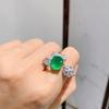 Paraíba Emerald Opening Ring Practical Household Product