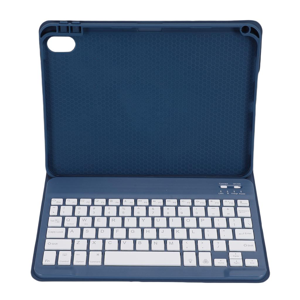 Tablet Case with Keyboard Fit for IOS Tablet 11th 11in 10th Gen 10.9in 7 Color Backlit Wireless Detachable Keyboard