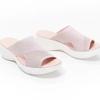 Fashion Women Slippers Elastic Shoes 2025 New Summer Women Slippers Lightweight Slip on Heeled Sandals Female Slides Women Flats Sandals