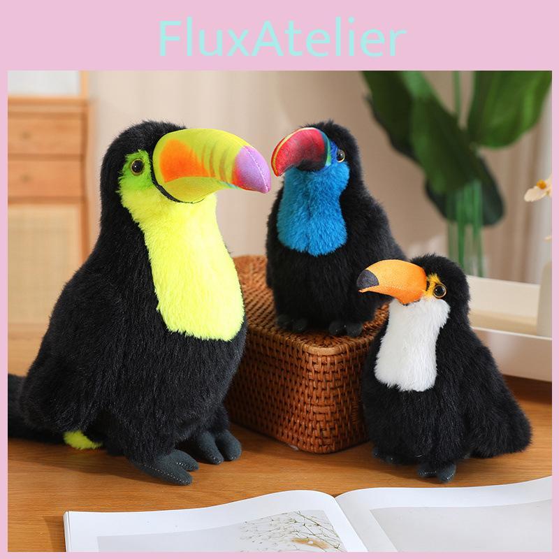 Beak Giant Colorful Plush Bird Toy Parrot Stuffed Animal Kids Decoration Home