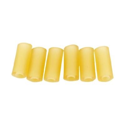 6er-Pack Gummi-Gitarrenabnehmer-Montageröhrchen Elastische Gitarrenabnehmer-Abstandshalter Geeignet für Präzisions-Klangoptimierungen