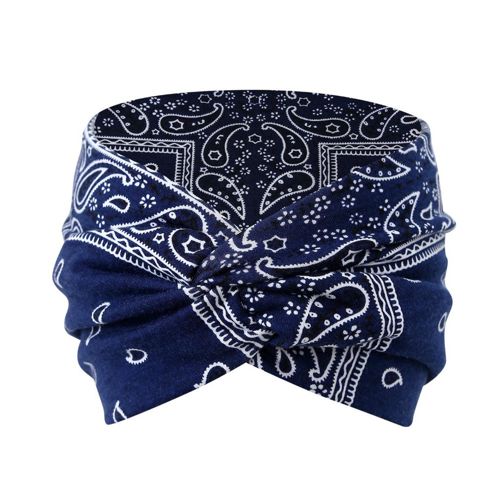 Fasce Larghe Boho Intrecciate da Donna, Turbante Spesso Morbido per Allenamento e Uso Quotidiano