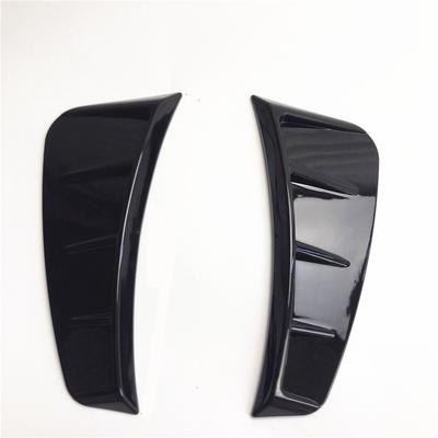 Emblema Asa Lateral Carro Protetor Arco Roda Para-lama Adesivo Preto Brilhante 1 Par