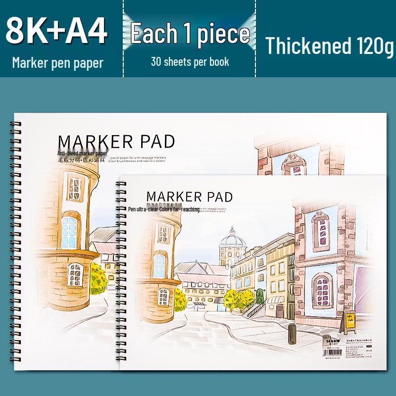 Washable Acrylic Markers: Non-Bleed, Layerable, Waterproof, Quick-Dry, Includes 24 Colors, Ideal for Students & Art.