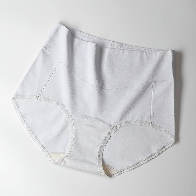 Women's Spring and Autumn Cotton High Waist Hip and Abdomen Antibacterial Extended Underwear
