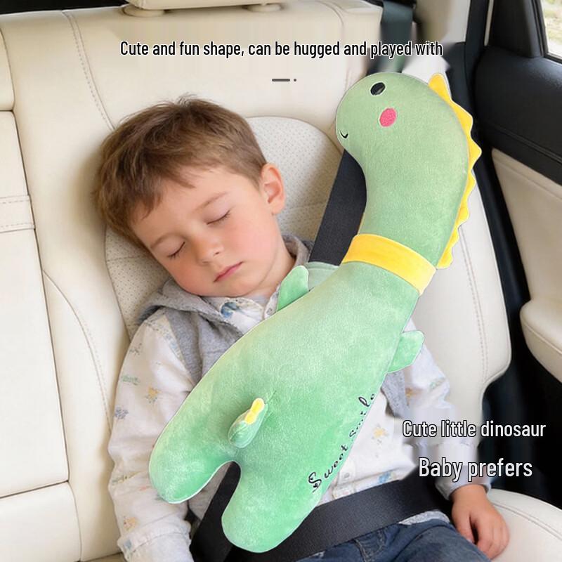 Child Car Seat Belt Shoulder Pad and Travel Neck Pillow