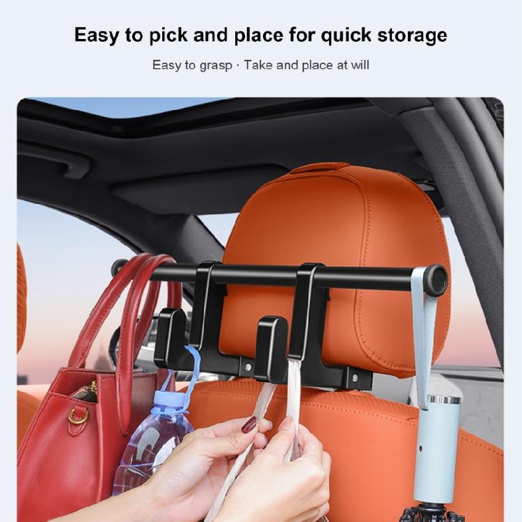 Auto Interior Umbrella Hanging Rack Multipurpose Car Umbrella Hanger Simple Installation Suitable for Vehicle Owners