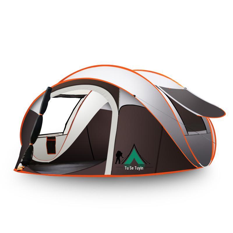 Automatic Pop-Up Tent for 3-4 People - Portable, Foldable, Ideal for Beach or Camping