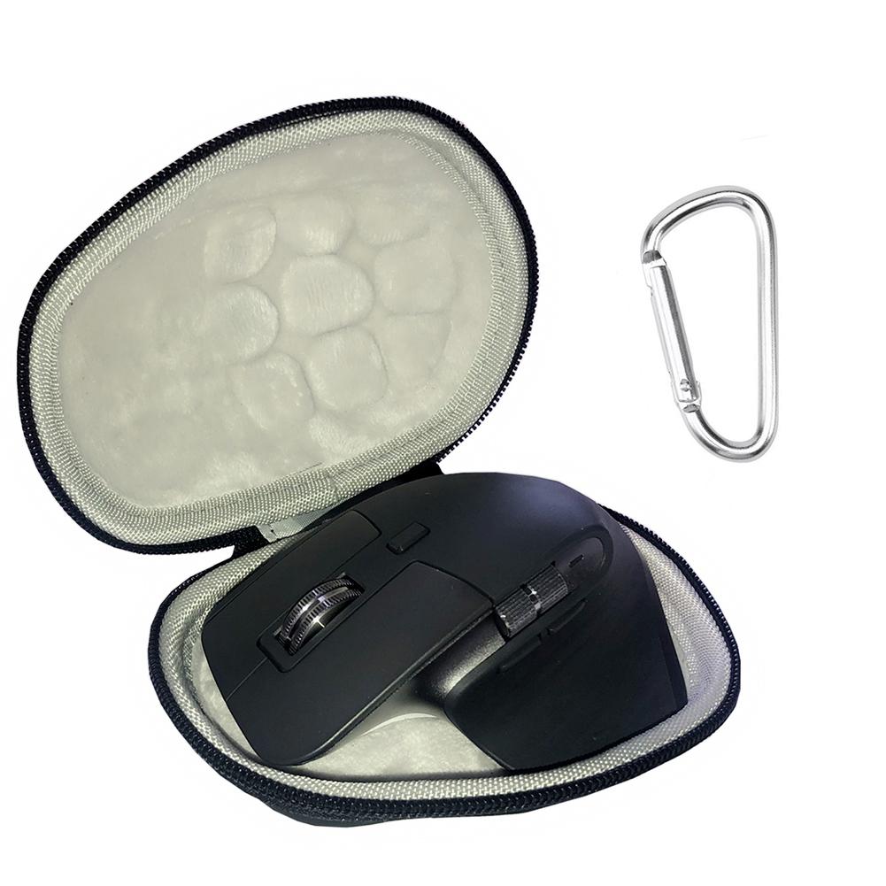 EVA Hard Travel Black Case Shockproof Esports Mouse Case Waterproof Impact Resistant for Logitech MX Master 2S/3S Wireless Mouse