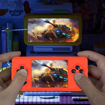 Silikon Schutzhülle Cover für ANBERNIC RG28XX 283 Zoll Handheld-Spielkonsole Sturzsicher Kratzfest Weiche Haut mit Lanyard