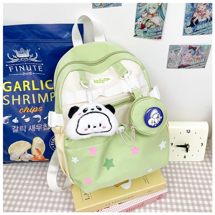 School Bag New Spring Cute Soft Glutinous Children's Spring Outing Research Small Backpack High Value Personality Pain Layer Girl Backpack