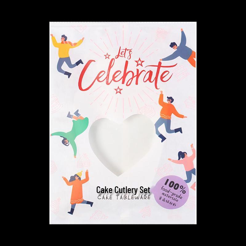 Disposable Cake Tableware Set