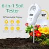 Sunlight Detector Soil Tester Air Temperature 6 In 1 Tester Soil Analyzer  Soil Testing