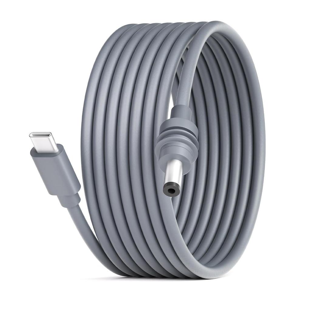Mini DC To Type-C Waterproof Outdoor Power Cable with 5521 Plug
