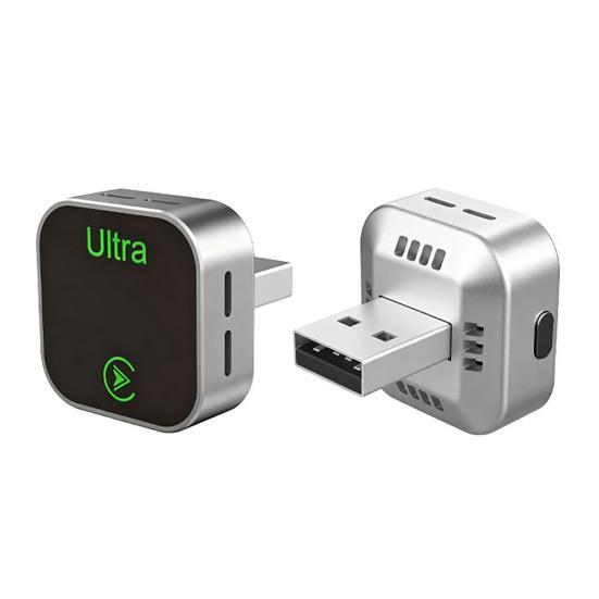 Mini Wireless Adapter for IPhone And for Android Wired To Wireless Bluetooth-compatible Adapter for Cars Fast Auto Connect USB Dongle