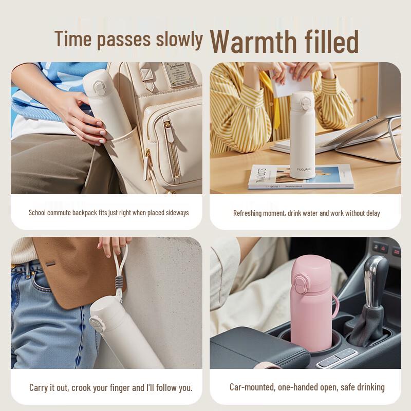 Fuguang 316L Stainless Steel Insulated Dual-Drink Bottle