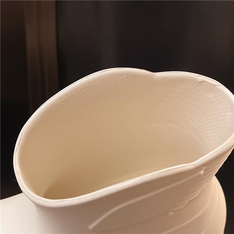 Fashion Waterproof EVA Rain Boots For Women Low Top Anti-Slip Kitchen Outdoor Rubber Shoes Chinese Style Rain Boots Womens Footwear