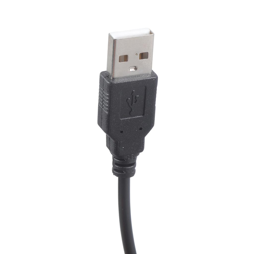 USB Extension Cable Double Port Charging Switcher Included Compatibles LED Lights Fan Blowers