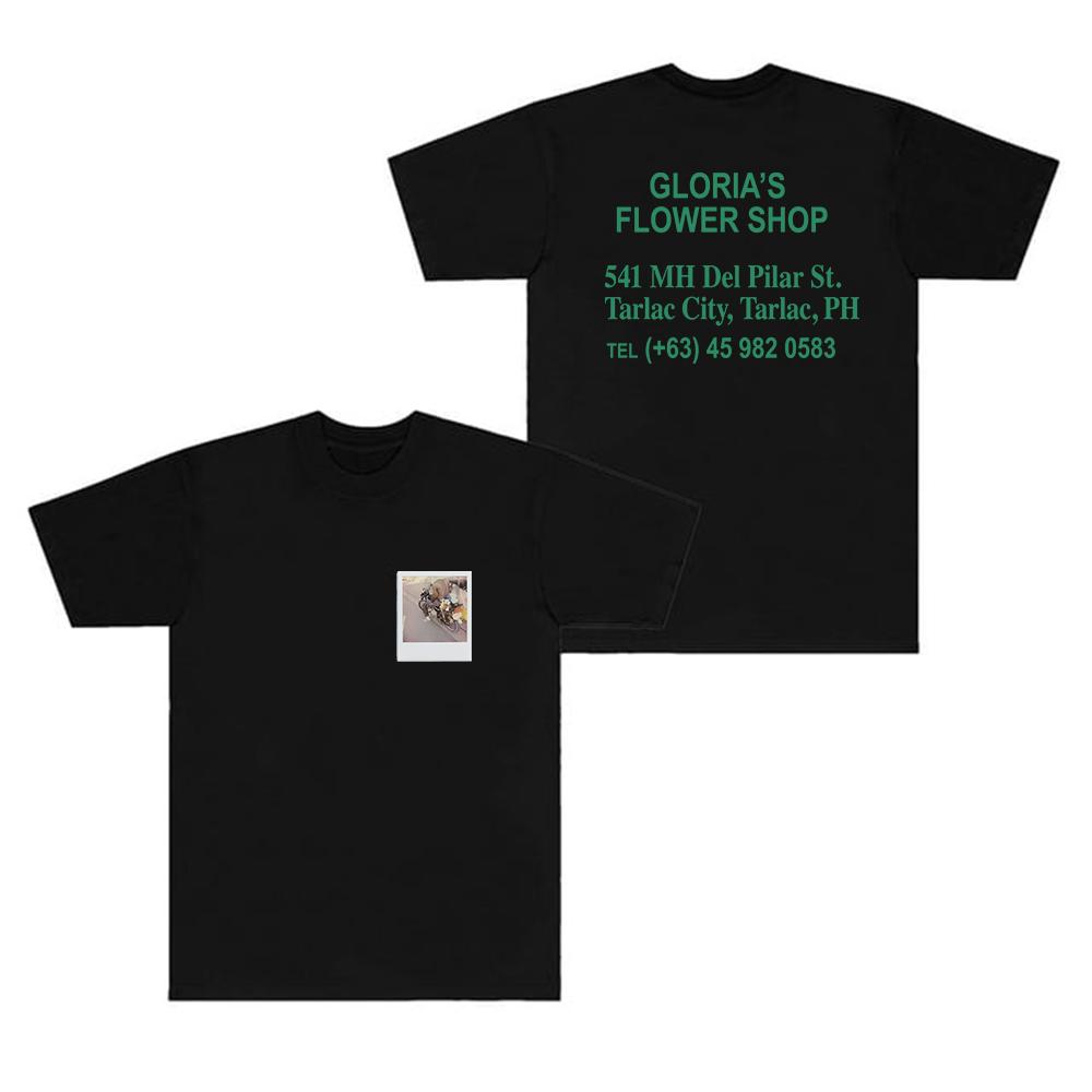 Daniel Caesar Merch TShirt Glorias Flower Shop Top Tees Men Women Short Sleeve T Shirts S
