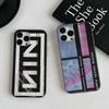1pc Rock Band Nine I-Inch N-Nails Phone Case For IPhone 16 15 17 Pro 11 12 13 14 Pro Max Plus Soft Ripple Silicone Cover Shell