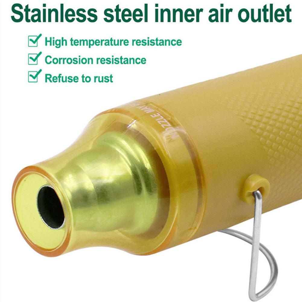 Electric Hot Air Gun Fast Heat 300W Portable Heat Gun 1m Long Cable 110V Power Hot Dryer for DIY Craft Embossing Shrink Wrapping