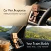 Creative Mini Wooden Man Perfume Holder Ornament Car Aromatherapy Diffuser  Home Decoration