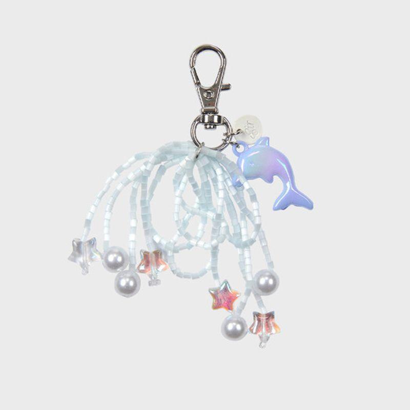 

Eireve SPARKLE DOLPHIN DECO KEYCHAIN (BLUE) Blue