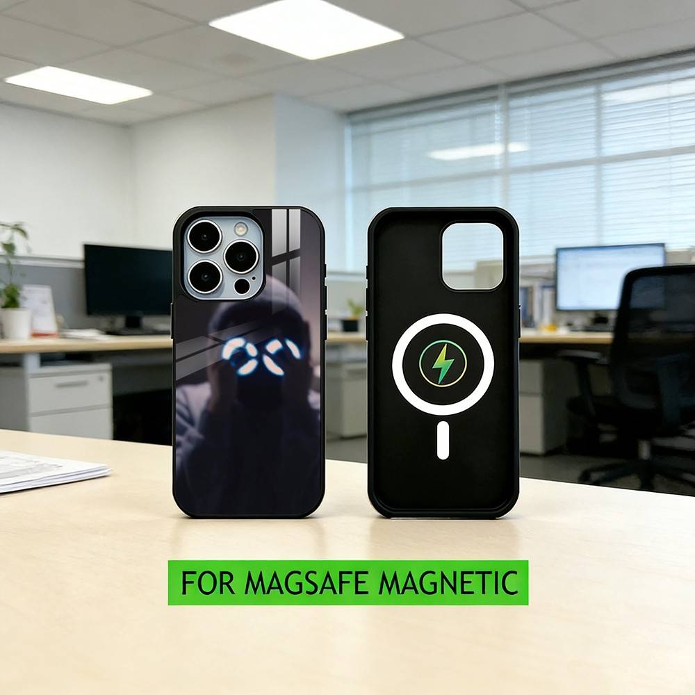 Singer Funny B-BoyWithUke Phone Case For iPhone17,16,15,14,13,12,11 Plus,Pro Magnetic For Magsafe Wireless Charging