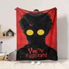1pc Harry Potte Flannel Throw Blanket Lightweight Soft Warm All Season Blanket for Sofa, Bed, Travel,L1028130