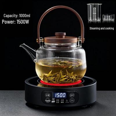 Electric Ceramic Tea Kettle Stove Set