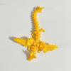 14Cm 3D Printed Magic Wing Dragon Movable Joint Fidget Toy Rotatable Articulated Office Desktop Ornament Toy Crafts Gift