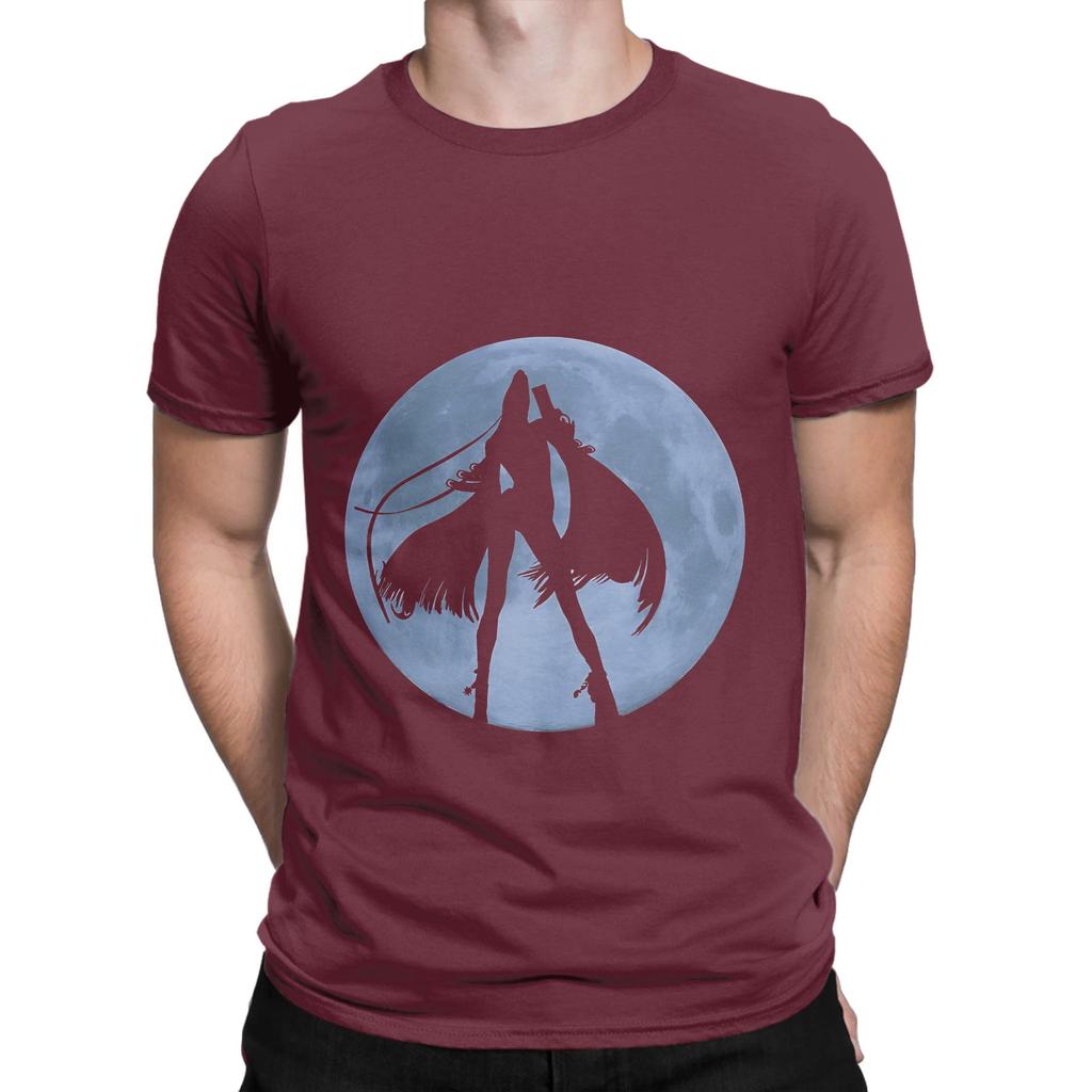 Bayonetta Moon Funny 100 Cotton TShirt Bayonetta Game Tops Tees For Unisex