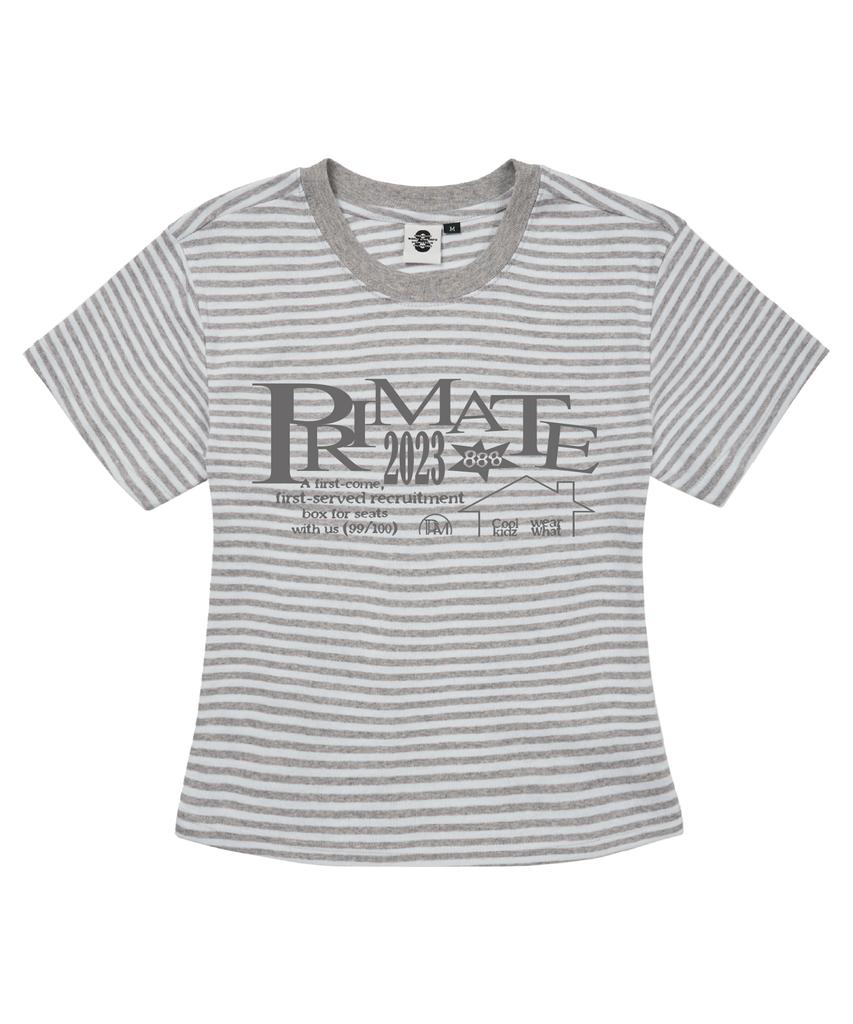PRIMATE Slick Women'S Short Striped Short Sleeve 5 Colors