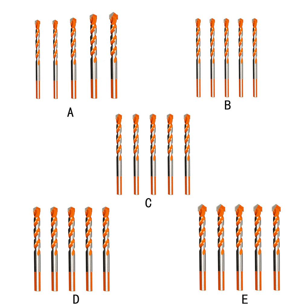 Drill Bit Alloy Anti-skidding DIY Craft Rustproof Pointy Borderless Damage Drilling Tools Ceramic Tile Plastic Glass