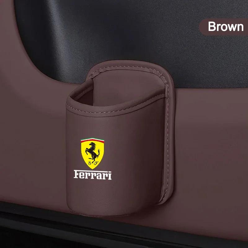 Car Water Cup Holder Mobile Holder Beverage Multifunctional Box Holder For F-Ferrari 499P 2022 488 250 512 458 488 599 612 F12 MQ4
