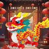Non-Toxic 11267 Piece Auspicious Dragon Building Block Set - Educational 3D Puzzle Suitable For Hands-On Learning Perfect Holiday Gift