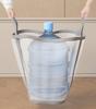 Foldable Wall Mounted Nylon Mesh Laundry Basket, Large Capacity Portable Dirty Clothes Storage Basket