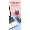 ABUO-RGB Colorful Light Wireless Portable Bluetooth Speaker Stereo Surround Wireless Subwoofer Travel Speaker