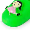 Girl Slipper Dog Chew Toy Bite Resistant Squeaky Simulated Slipper Shoes Pet Toy Boredom Stress Relief Puppies Teething Cleaning Toy